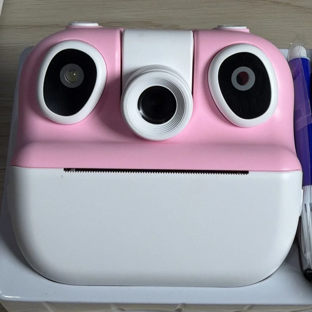 T24~ Kids Camera Instant Print,1080P Kids Instant Cameras That Print Photos Gift